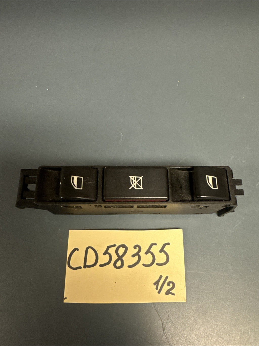 BMW E46 WINDOW LIFTER LOCK SWITCH FRONT DRIVER SIDE BUTTON OEM 8381518