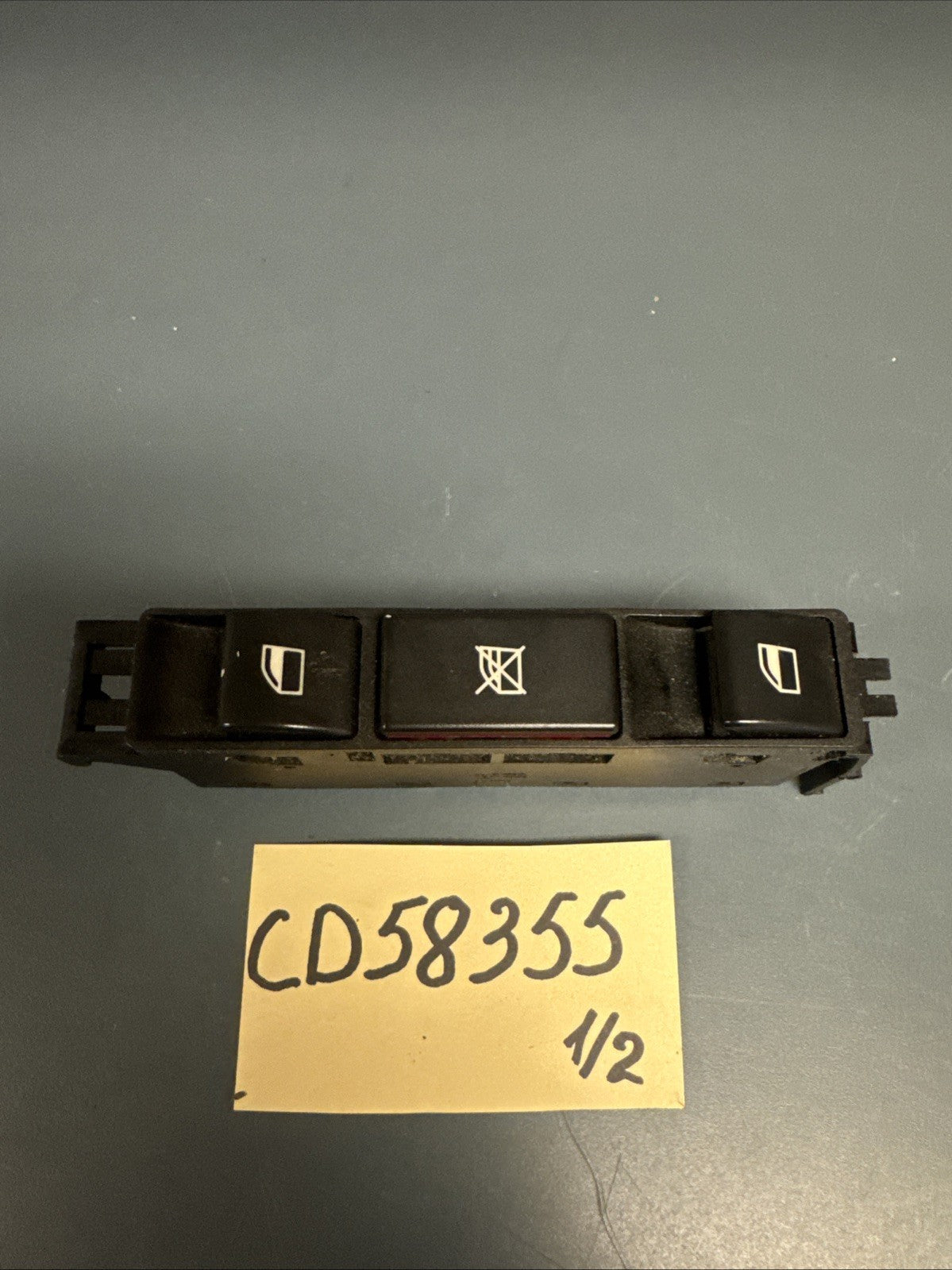 BMW E46 WINDOW LIFTER LOCK SWITCH FRONT DRIVER SIDE BUTTON OEM 8381518