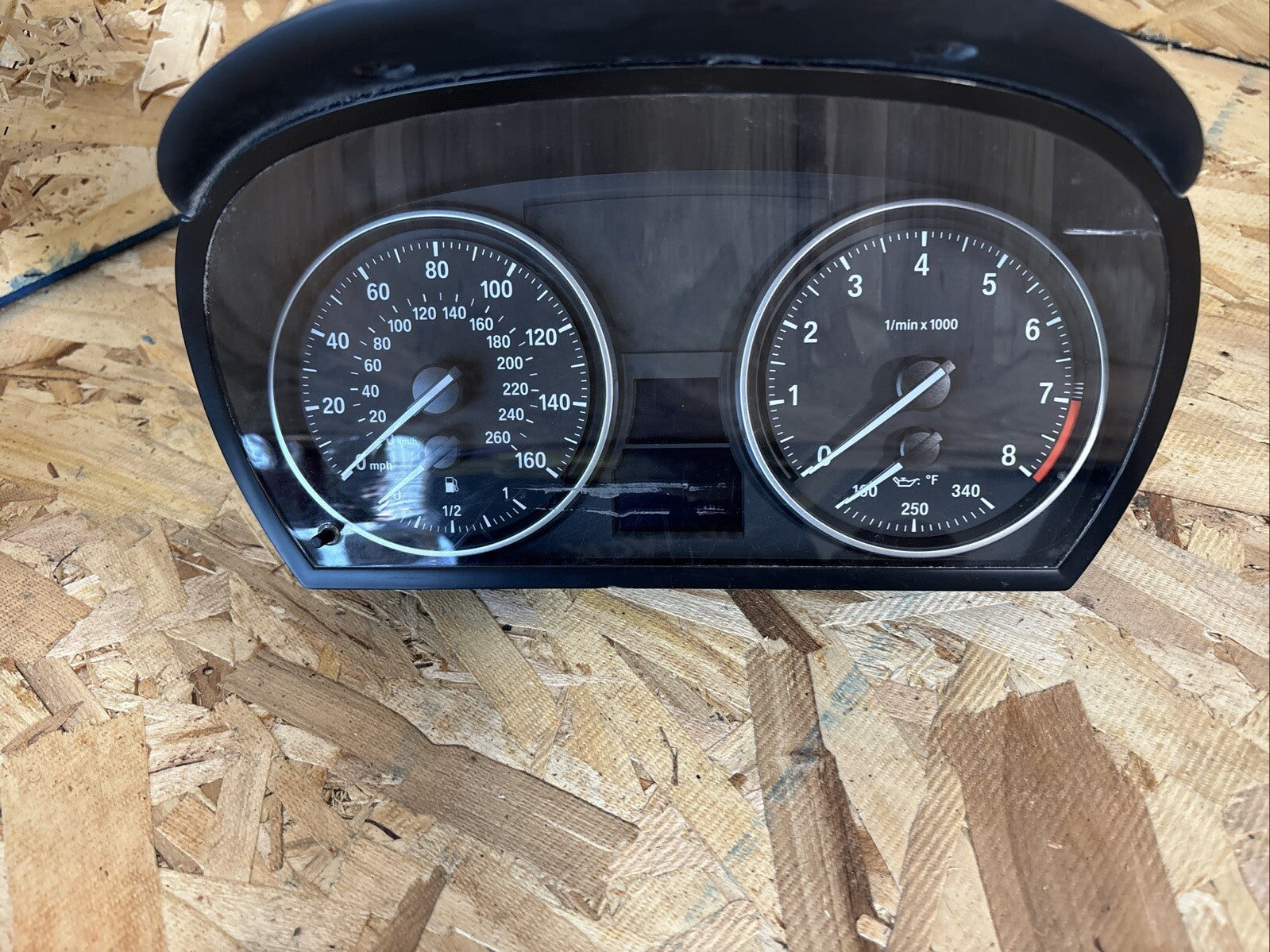 2007 -2010 BMW 335I E90 speedometer instrument gauge cluster OEM 150K 9166858