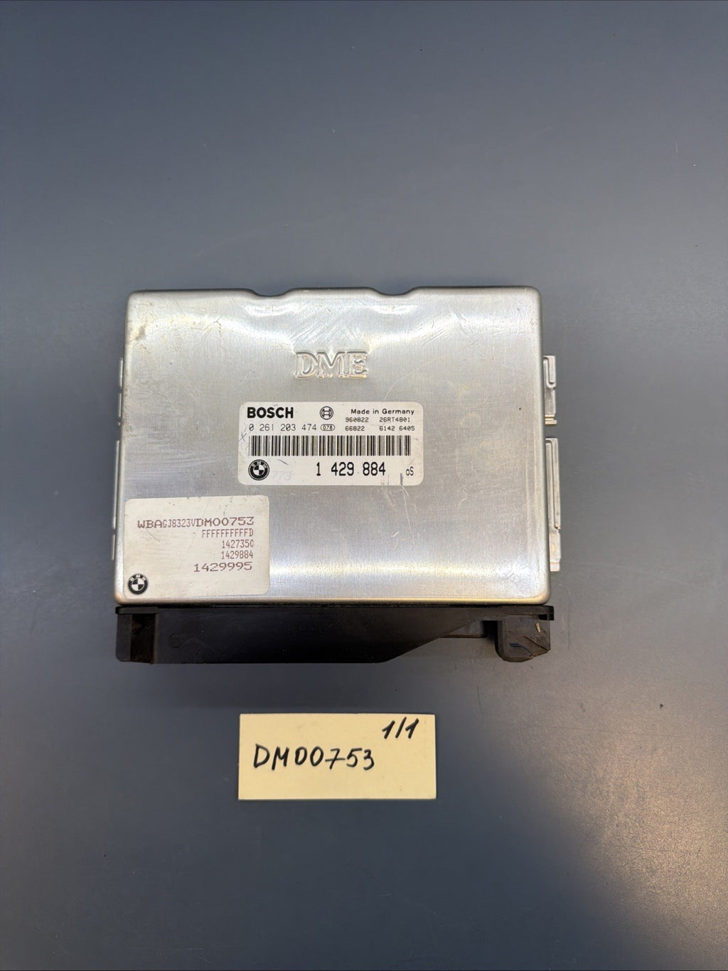 96-99 BMW 740i 740iL Engine Computer Control Module Unit ECM ECU 1429884 Oem