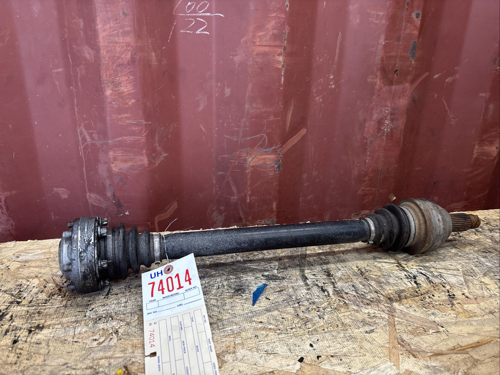 BMW OEM CV AXLE REAR RIGHT  3 SERIES E90 USED N54 ENGINE 2009-2013 3320 7527066