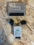DME 7501290 KIT OEM 2002 540 ECM ECU KEY IGNITION M62 ENGINE