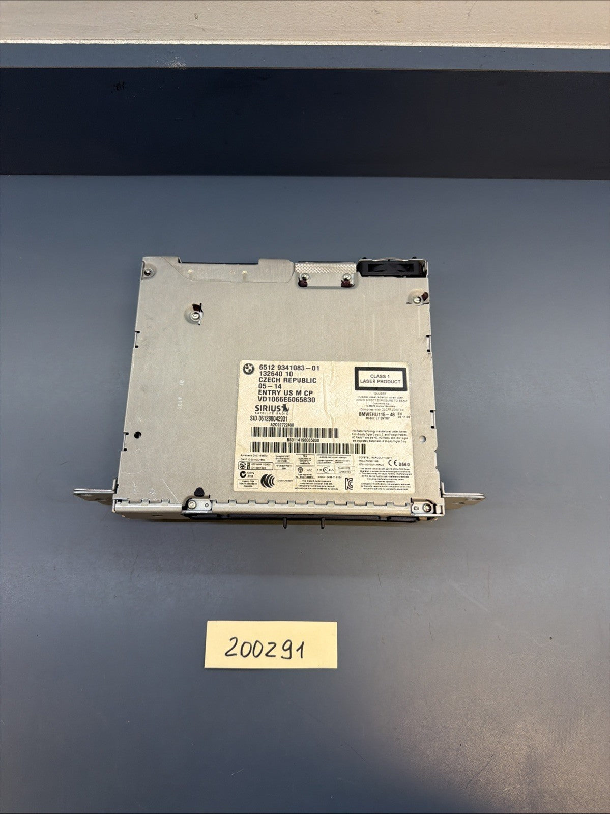 12-15 BMW F30 3 SERIES 320i 328i M3 AUDIO RADIO CD PLAYER HEAD UNIT OEM 9341083