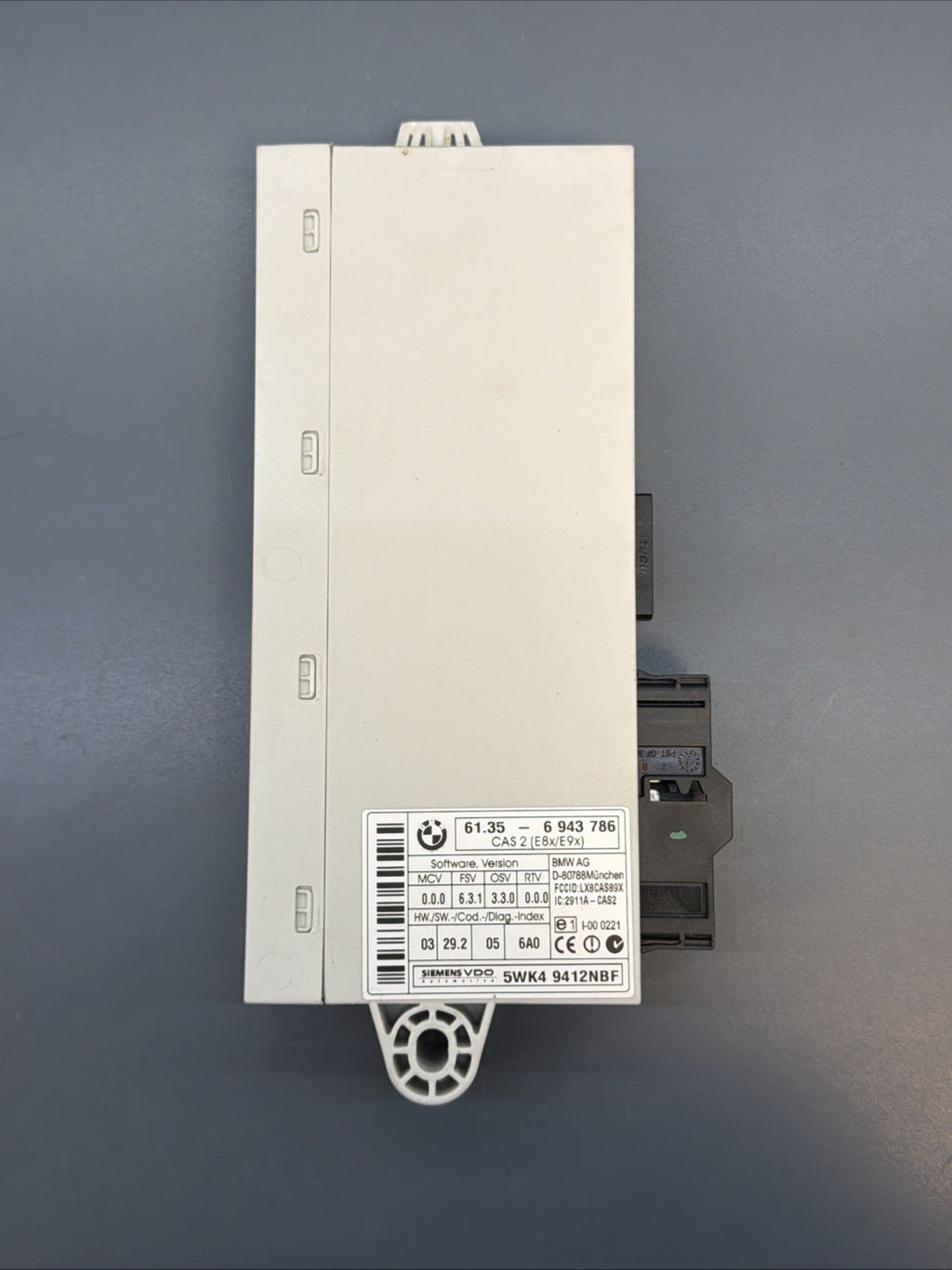 BMW E60 530i N52 ENGINE  MSV70 CAS2 DME CAS KEY SET 7 671 817 7561817