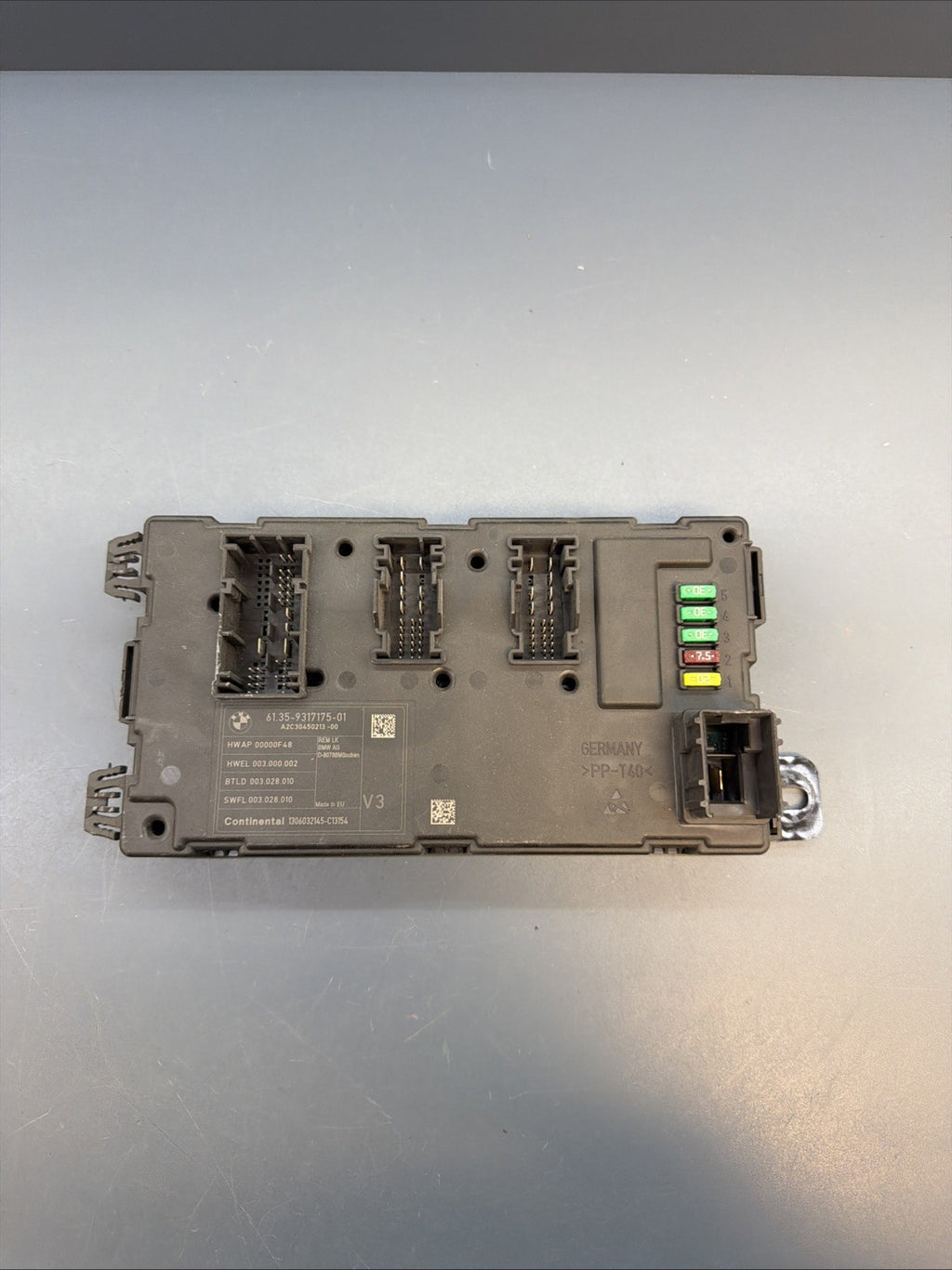 2012-2015 BMW 3-SERIES REAR BODY CONTROL OEM 9317175