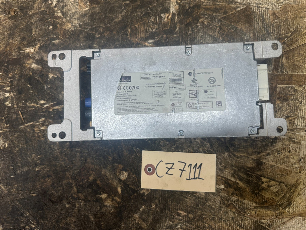 BMW 2010-2017 F10 F01 5 7 SERIES TELEMATICS BLUETOOTH CONTROL MODULE OE 9244191