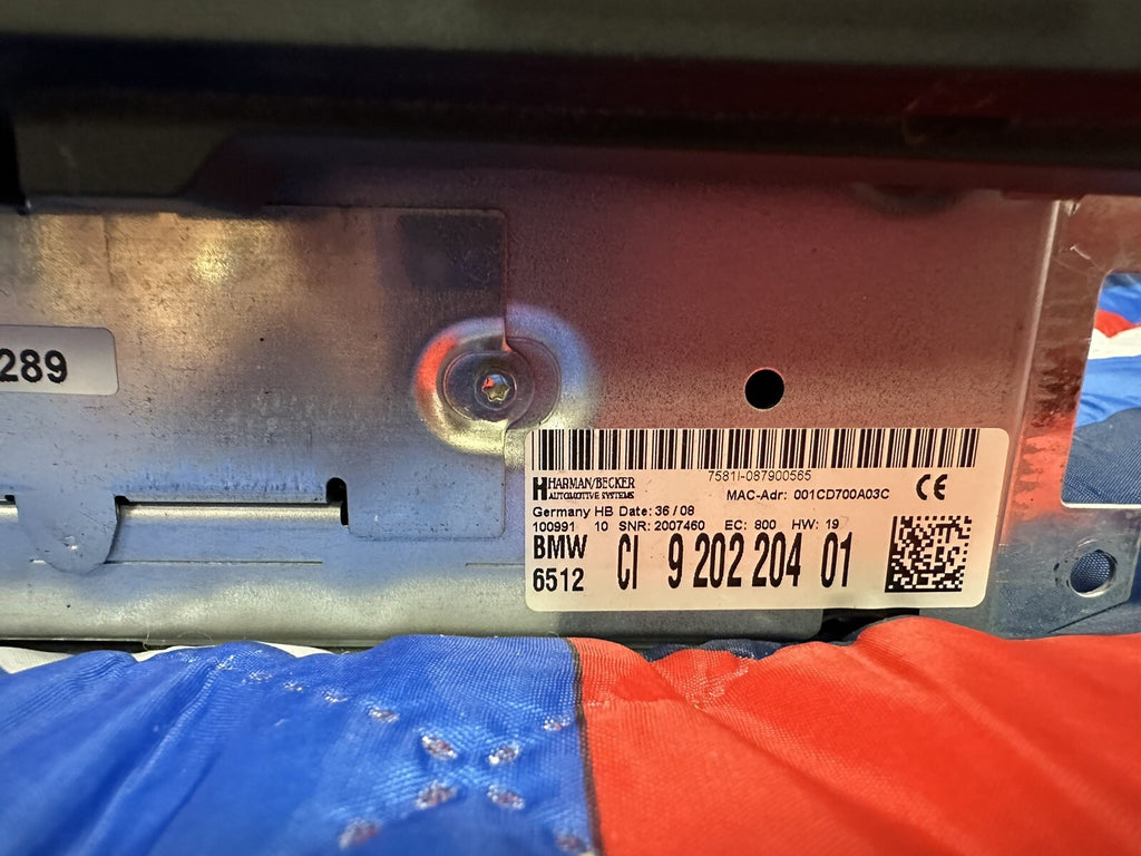 09-13 BMW E90 E92 E93 335 328 M3 GPS NAV RADIO NAVIGATION CIC HEAD UNIT OEM