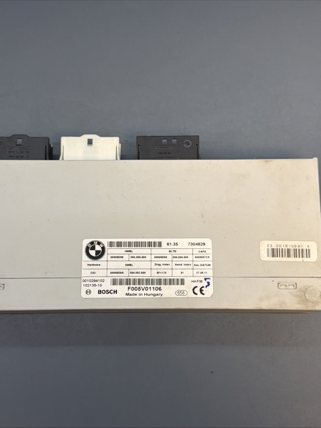 2011-2017 BMW F10 F01 F25 5 7 Series X3 X4 Trunk Lid Lift Control Module 7304629
