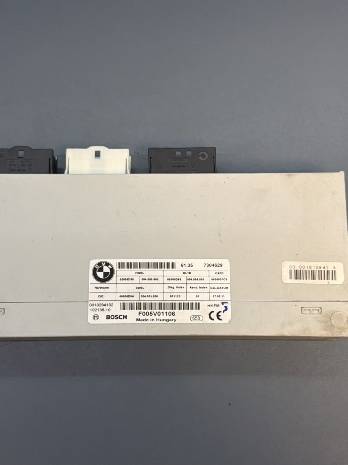 2011-2017 BMW F10 F01 F25 5 7 Series X3 X4 Trunk Lid Lift Control Module 7304629