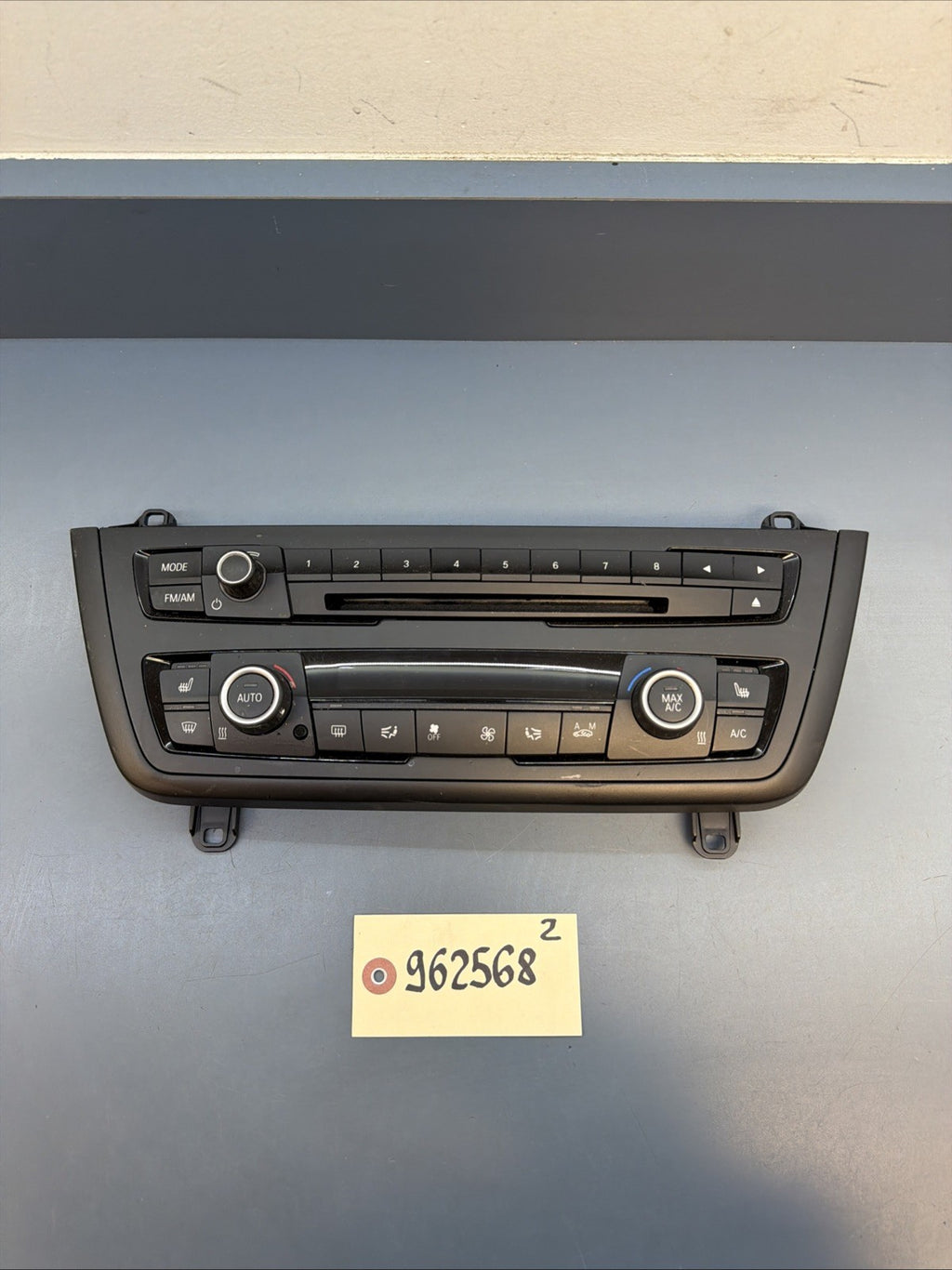 12-18 BMW 3 & 4 Series F30 F32 Radio Climate Temp AC Heat Control Unit 9363499