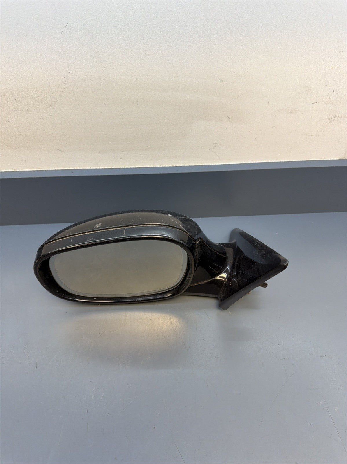 09-11 OEM BMW E90 E91 Sedan LCI Driver Side Mirror Assembly Heated 7182695 BLACK