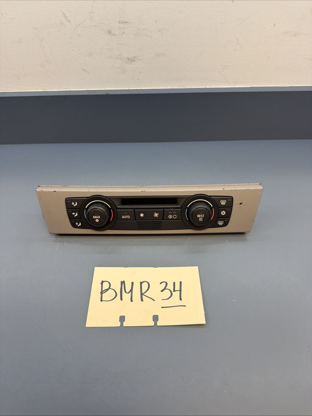 06-11 BMW E90 E91 3-SERIES CLIMATE CONTROL A/C HEATER CONTROL UNIT GRAY 6983944