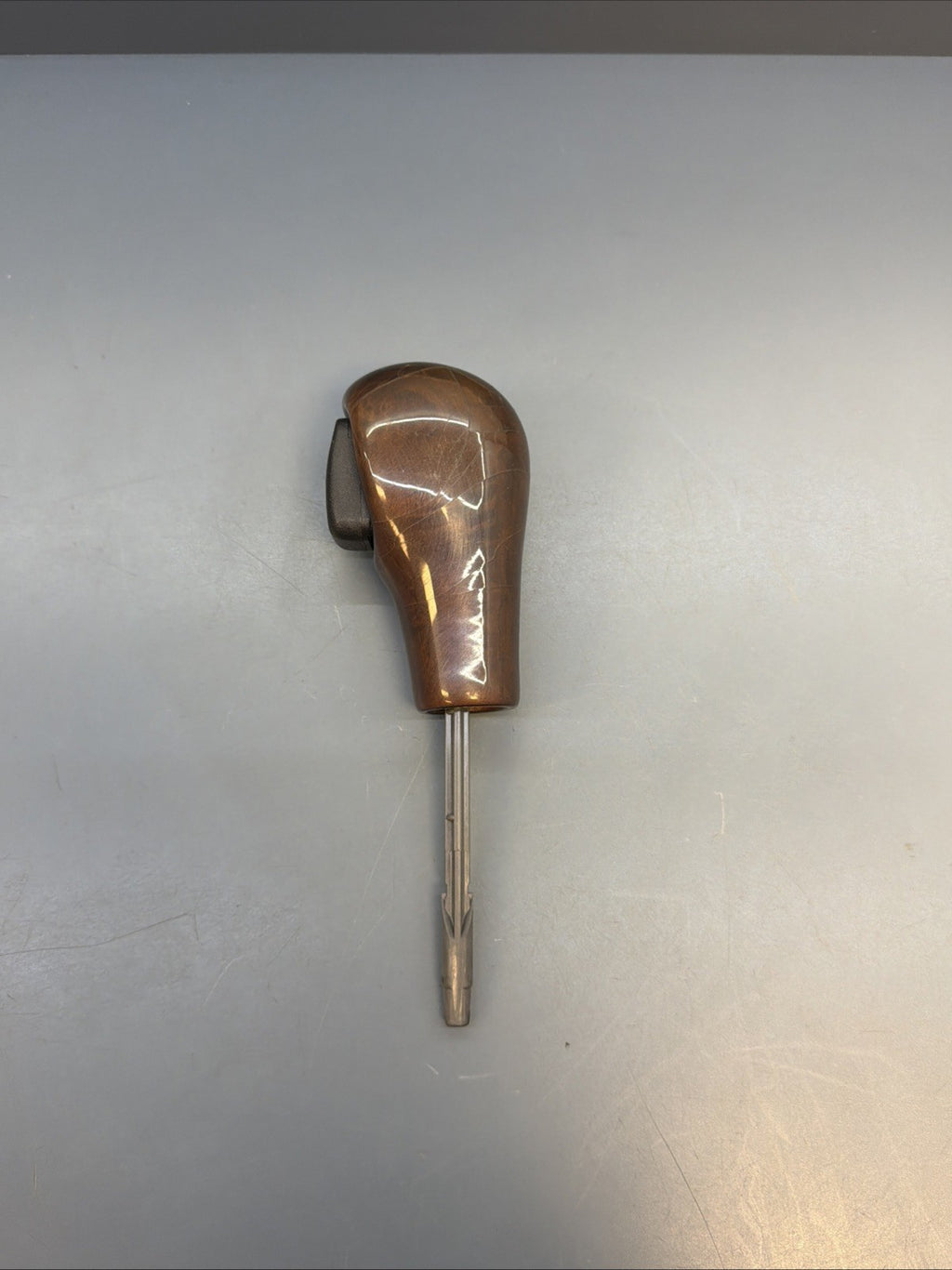 97-06 BMW E39 E46 E53 Automatic Gear Selector Shifter Knob Wood Leather 1423500