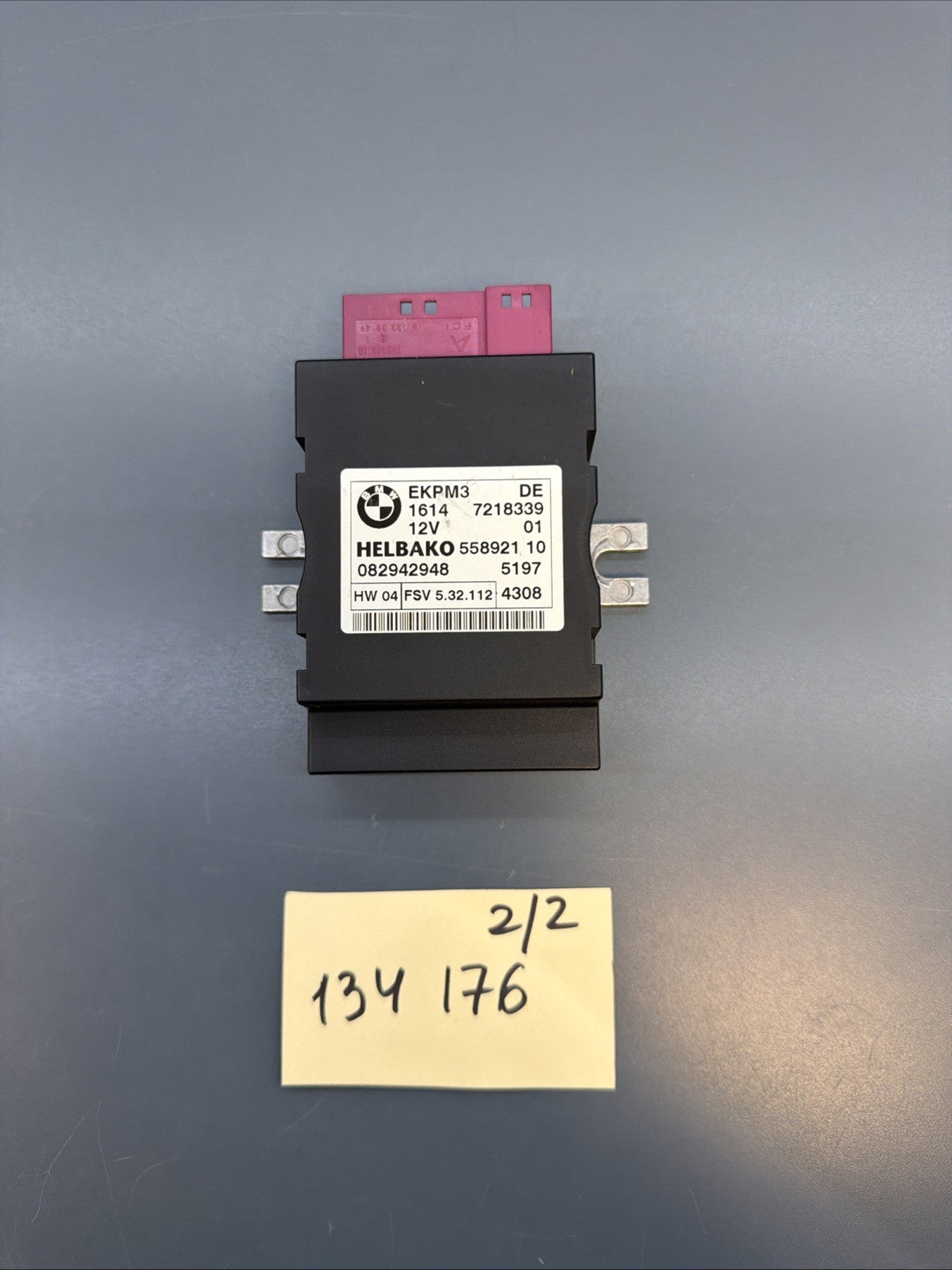 2009-2013 BMW 528I XDRIVE Fuel Pump Control Unit Module 7218339 OEM EKPM3