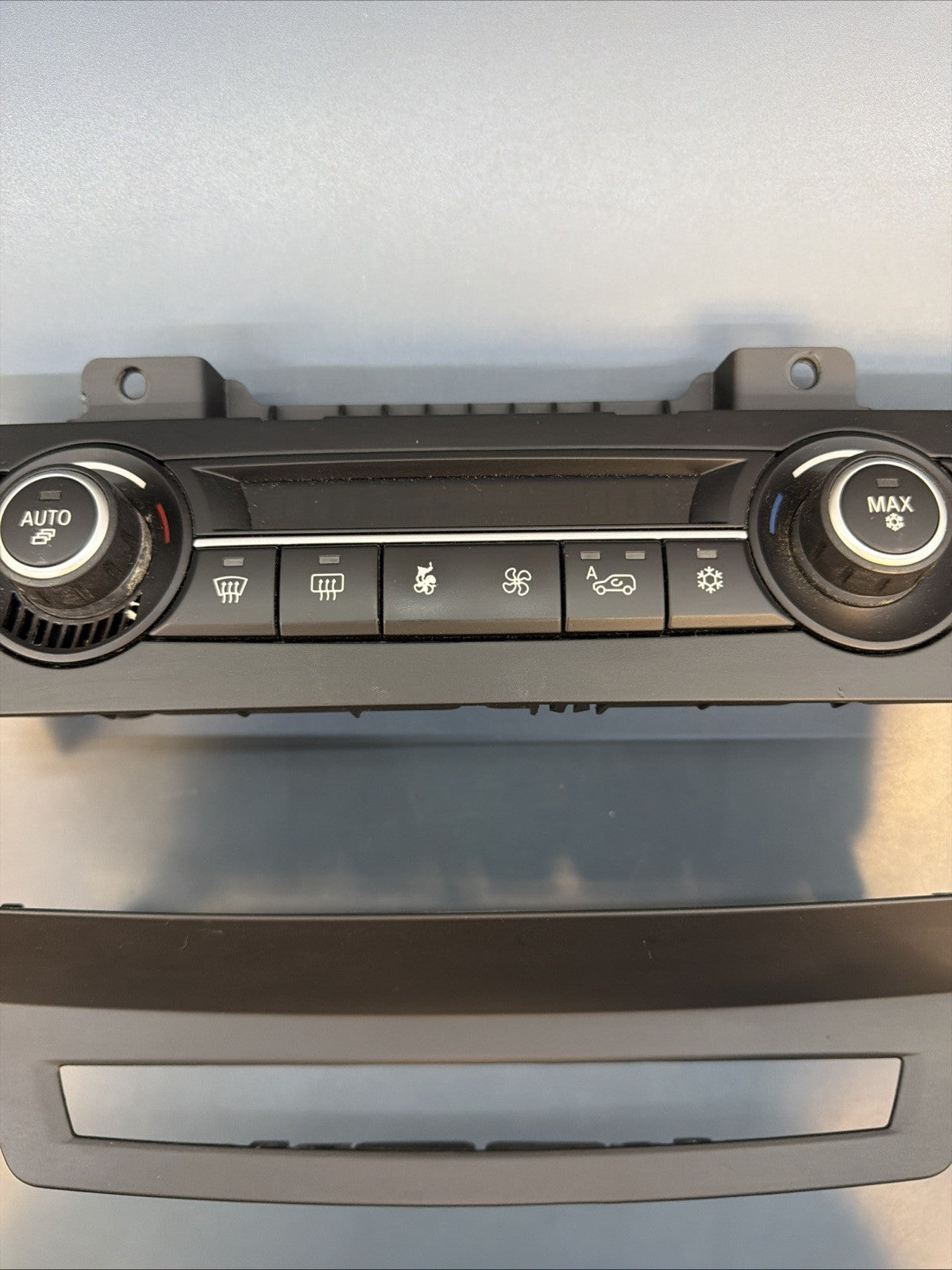 07-13 BMW E70 X5M X6 AC Heat Temperature Control Panel W/ TRIM OEM 9234335