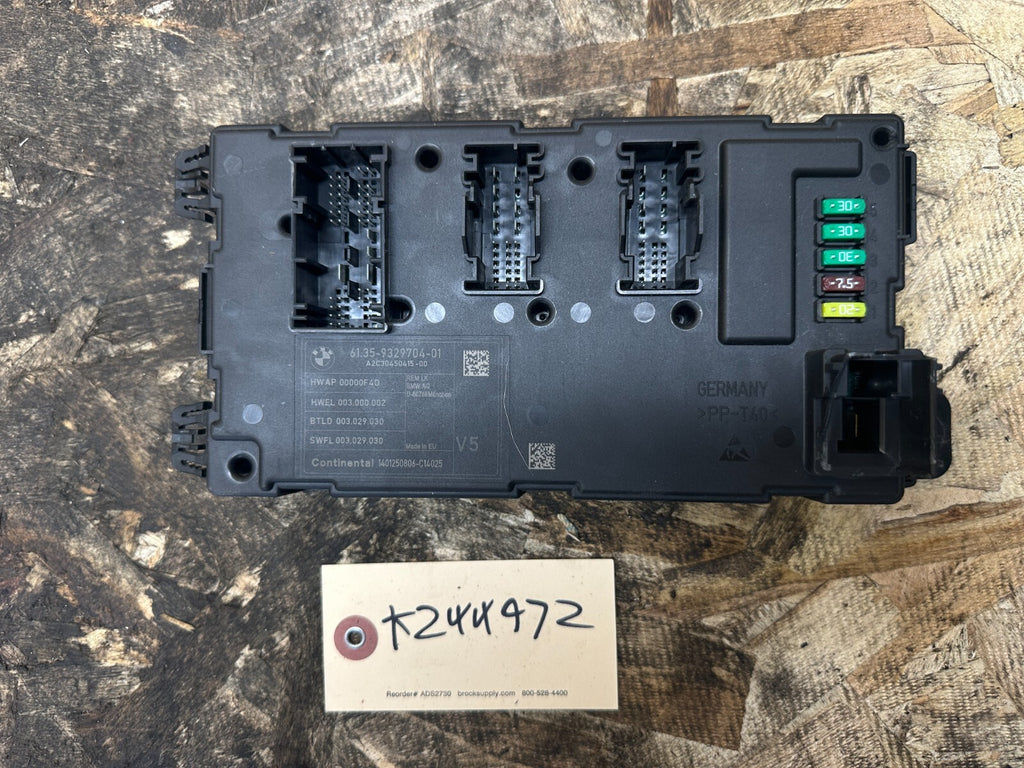 BMW 2012-2020 F30 F32 REAR BODY CONTROL MODULE OEM 9329704