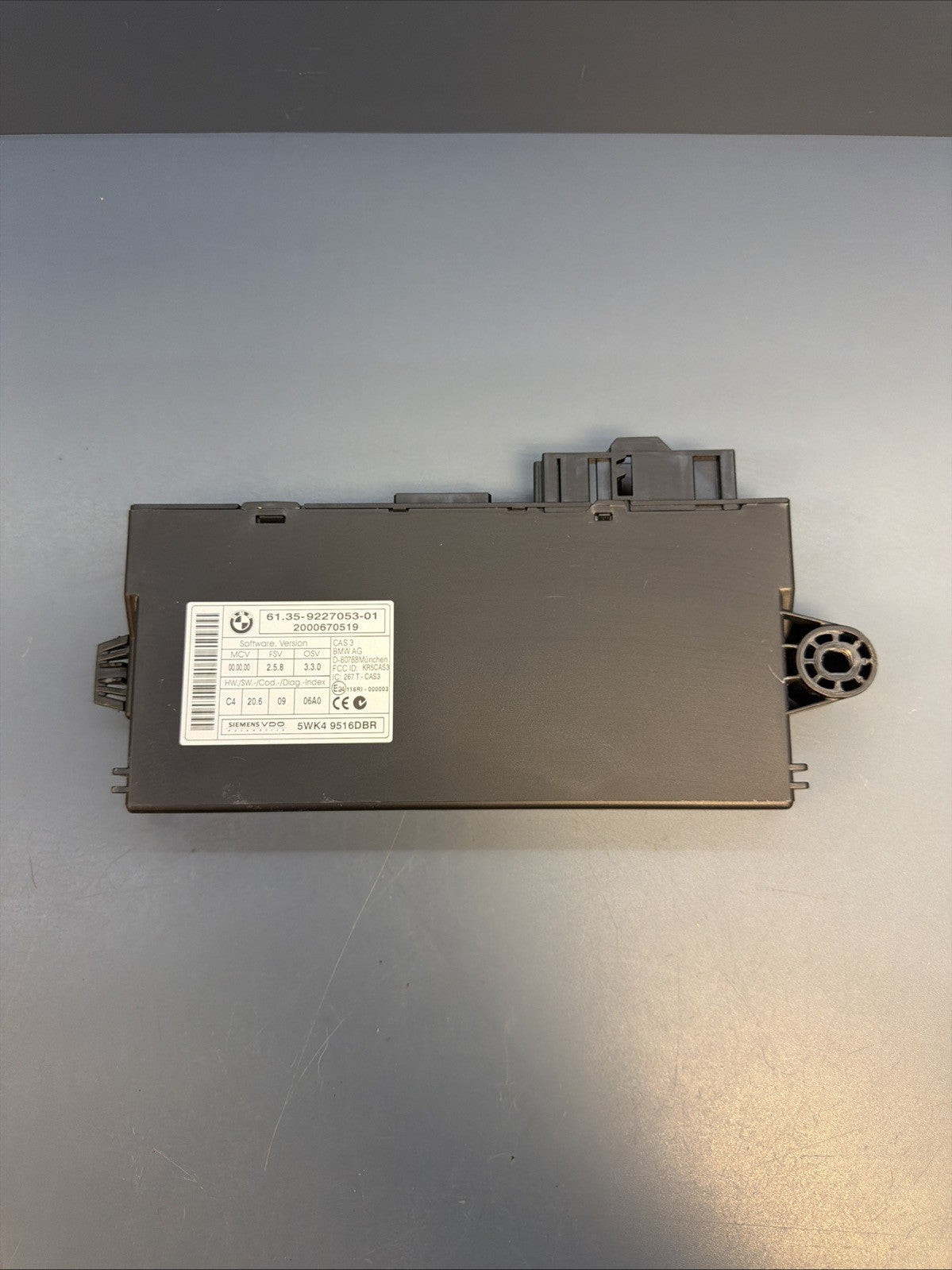07-10 BMW 328i 528i E90 E60 E70 ECM DME IMMOBILIZER MODULE KEY SET 7609658 MSV80
