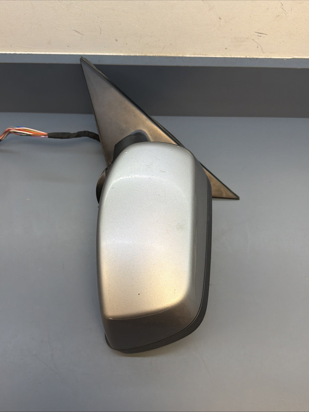 2007 BMW E60 530i Side View Mirror Black Left Driver OEM