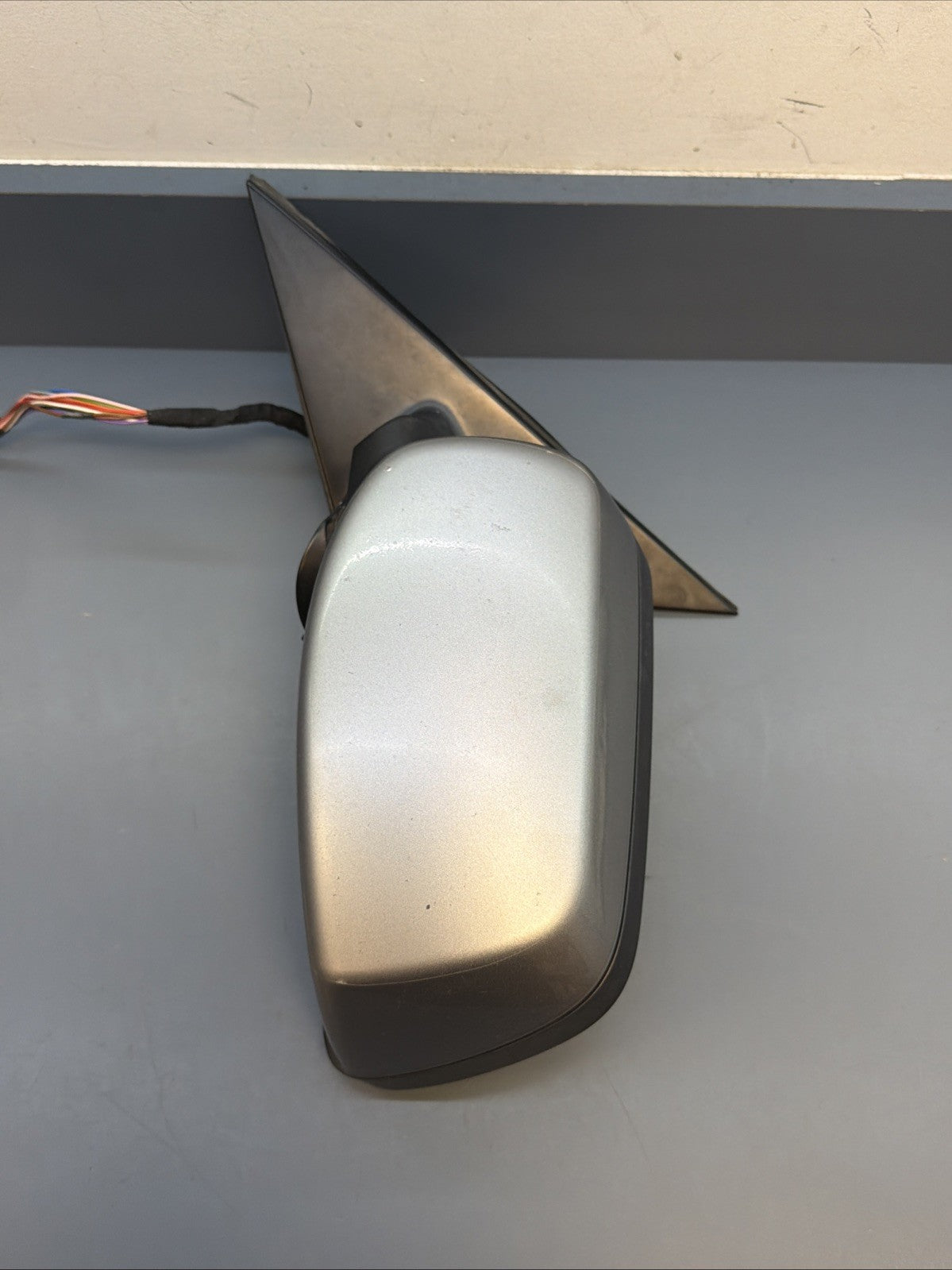 2007 BMW E60 530i Side View Mirror Black Left Driver OEM