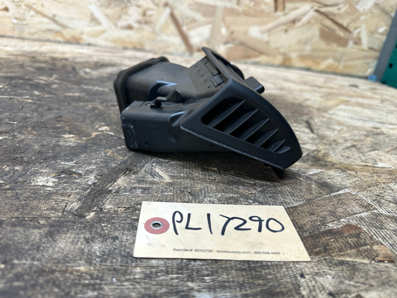 BMW 97-06 E46 3 SERIES BLACK LEFT DRIVER SIDE DASH AIR VENT ASSEMBLY 8361897