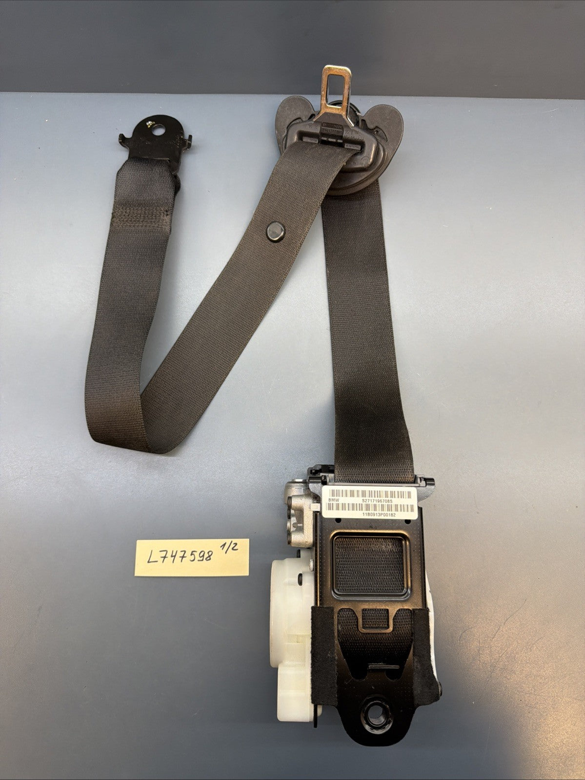 07-13 BMW E70 E71 X5 X6 Front Left Driver Side Seat Belt Retractor S717196708