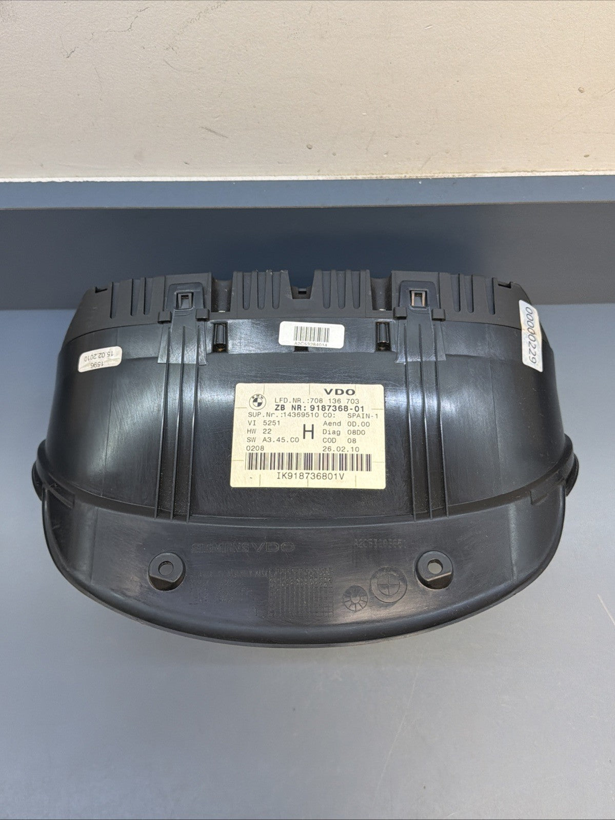07-11 BMW 335I 328I 114K INSTRUMENT CLUSTER GAUGE SPEEDOMETER OEM 9187368 134K