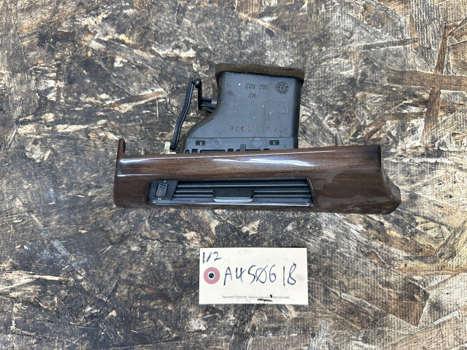 BMW 06-13 E90 3 SERIES FRONT LEFT/DRIVER SIDE DASH AIR VENT BAMBUS WOOD 9130459