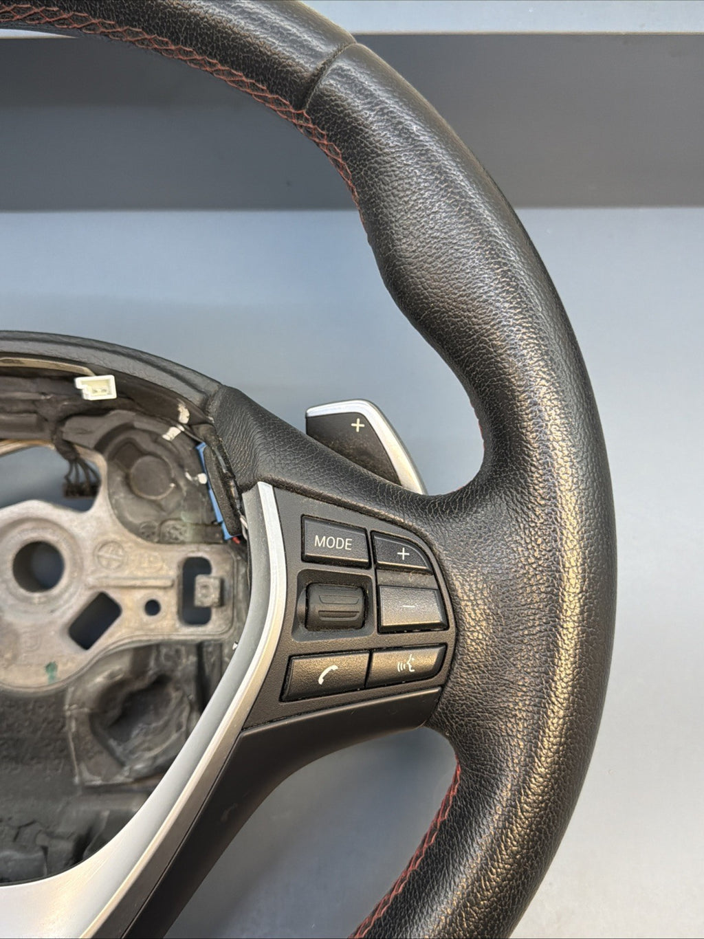 OEM 3-Spoke Leather Steering Wheel BMW F30 F31 F33 F34 F36 2013-2019 / 62562181E