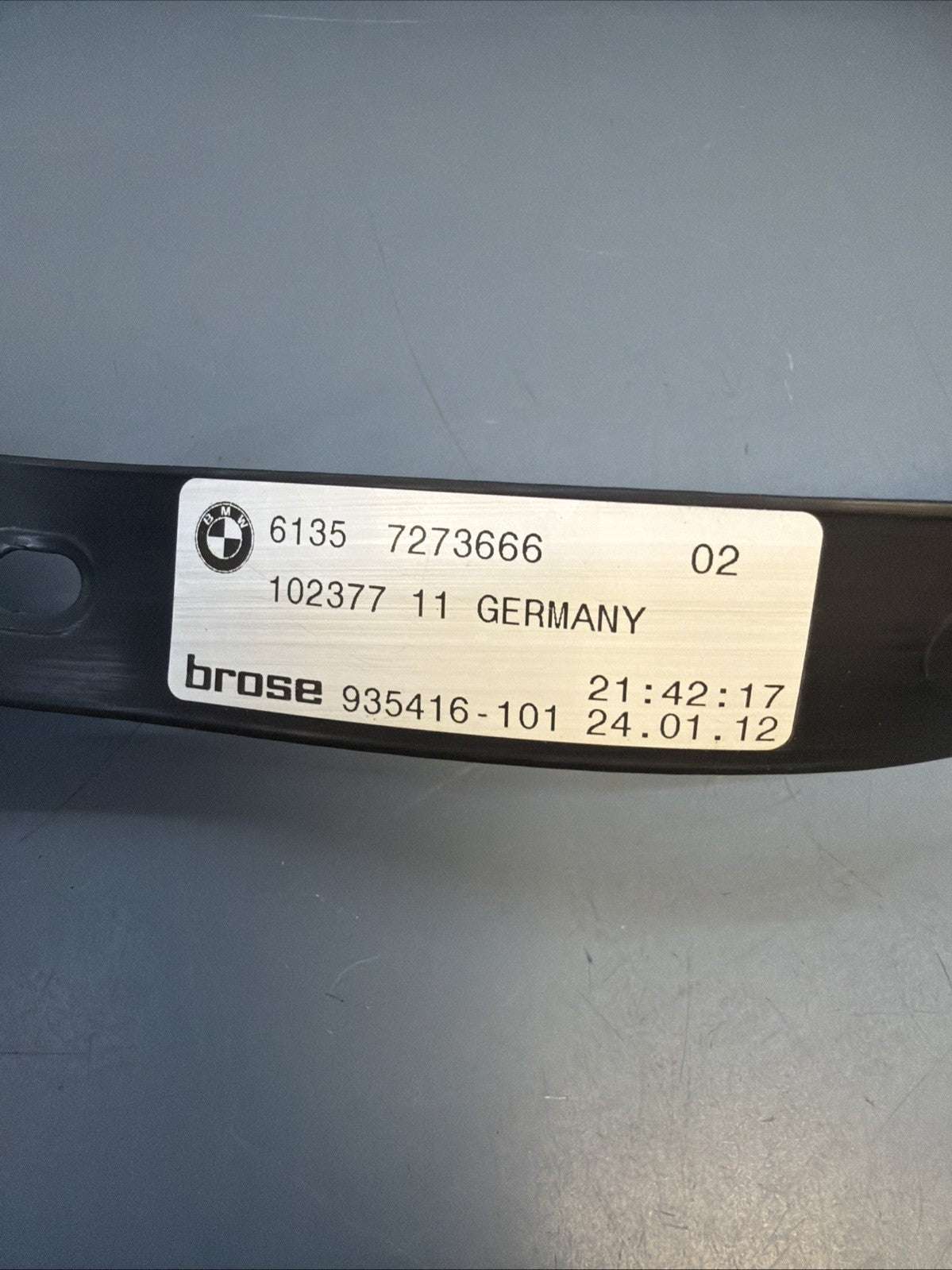 12-18 BMW 335i 328i 320 F30 F31 Rear Bumper Sensor Wire Smart Opener Top 7273666