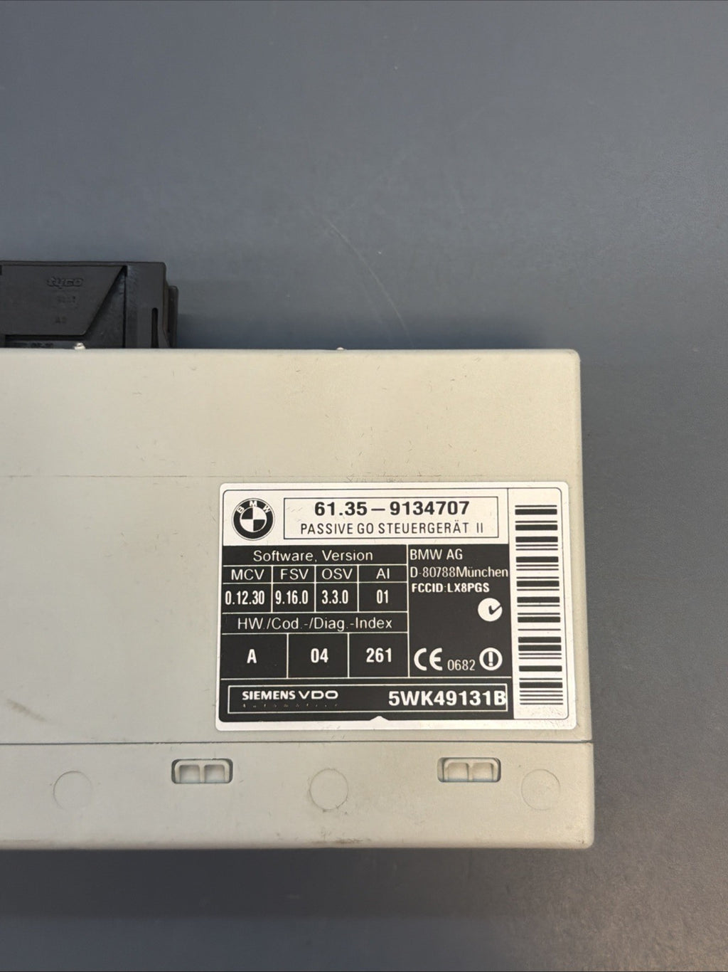 2006 -2012 BMW E60 E61 E70 E64 E63 KEYLESS GO PASSIVE CONTROL MODULE 9134707 OEM
