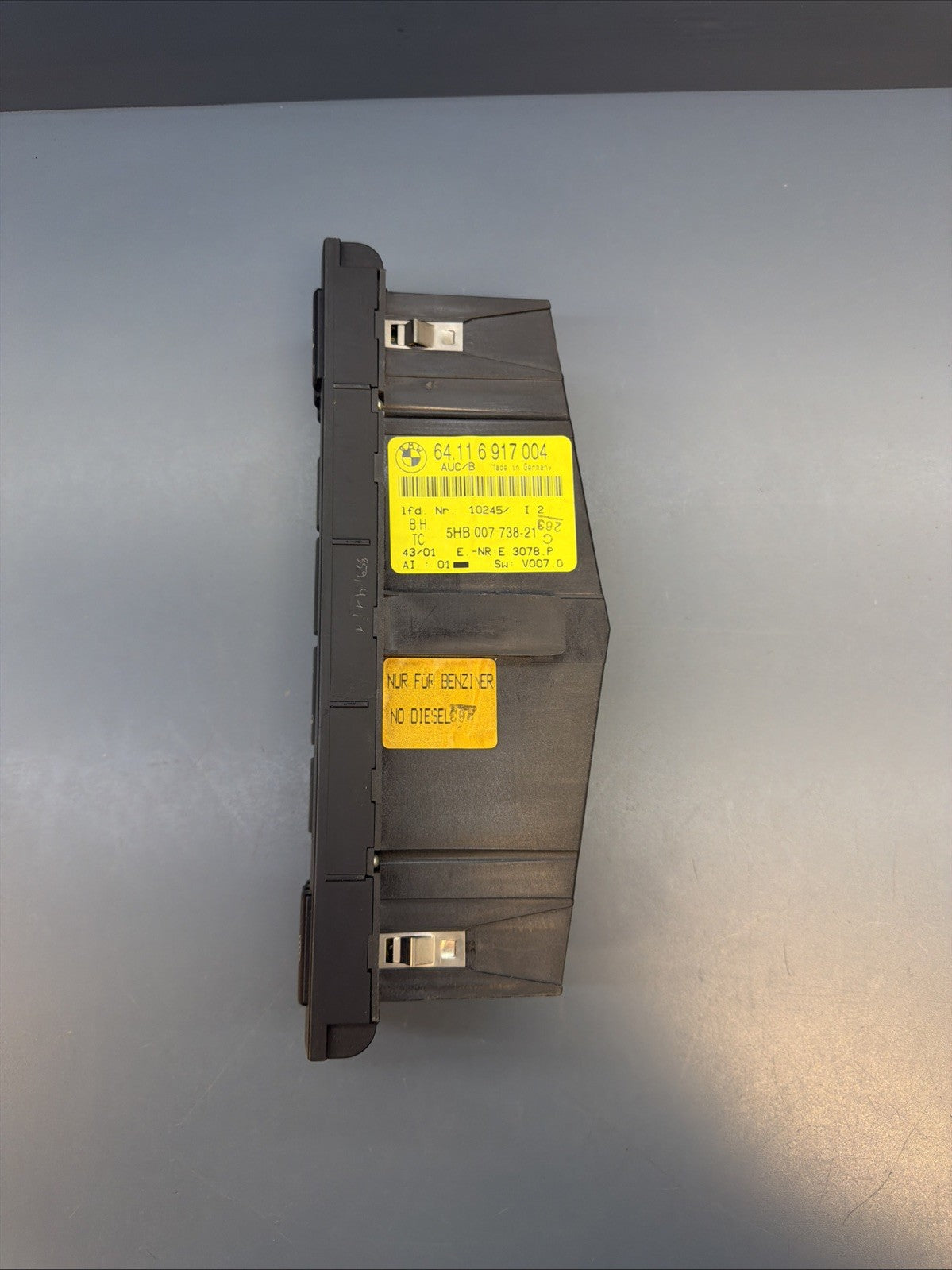 BMW 2001-2006 E46 3 SERIES AC HEATER CLIMATE CONTROL PANEL OEM 6917004