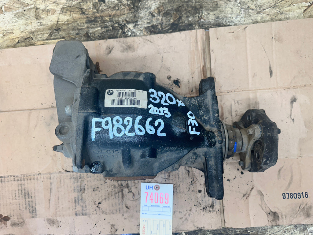 BMW 11-19 320i ed 328iX 418i F30 F32 REAR DIFFERENTIAL FINAL 3.15 DRIVE 7603746