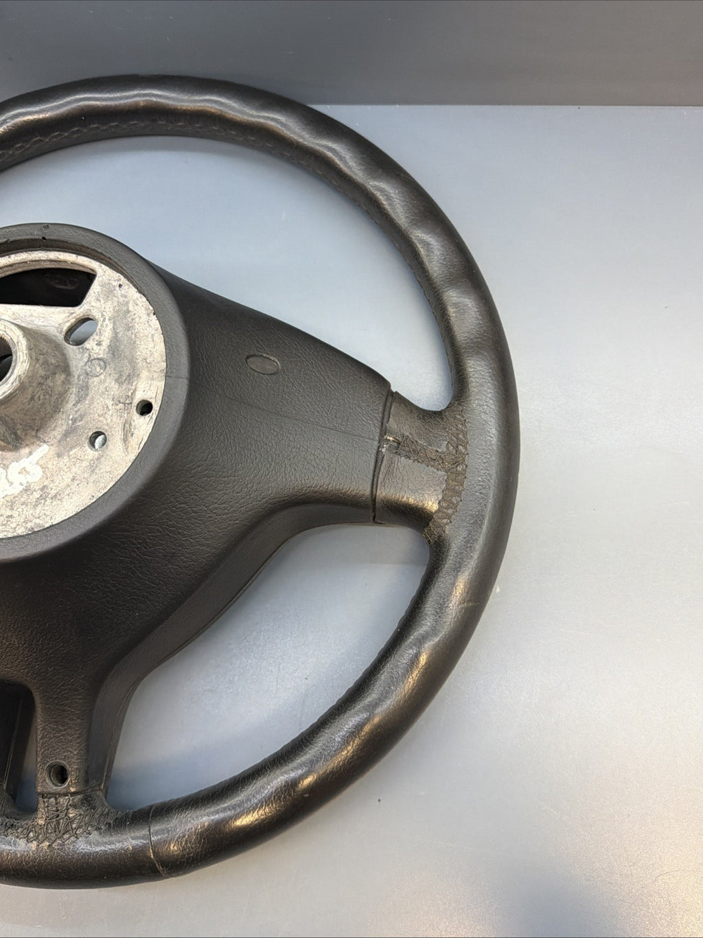 BMW 99-06 E46 3 SERIES BLACK LEATHER SPORT STEERING WHEEL OEM 101493/6760659