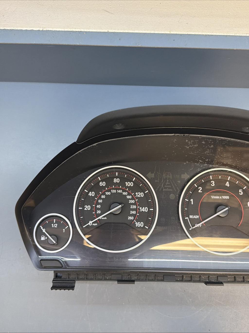 12-20 BMW F30 F32 F34 F36 INSTRUMENT CLUSTER SPEEDOMETER OEM 9311398 166K
