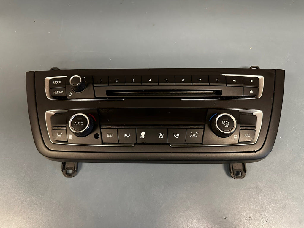 12-16 BMW F22 F30 F32 AC HEATER CLIMATE CONTROL RADIO SWITCH PANEL OEM 9363497