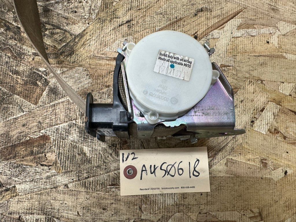 BMW 2005-2012 E90 BEIGE FRONT RIGHT PASSANGER SEAT BELT OEM