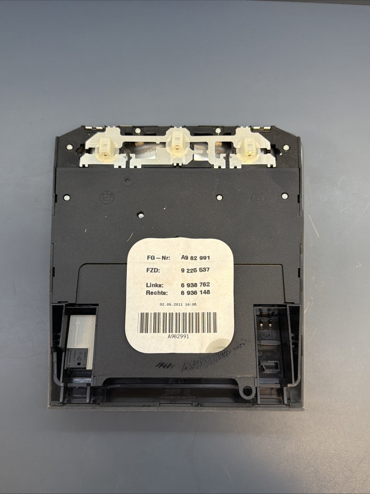07-13 BMW E92 E90 128i 135i 328i 335i M3 Sunroof Switch Dome Light 9225537 GREY