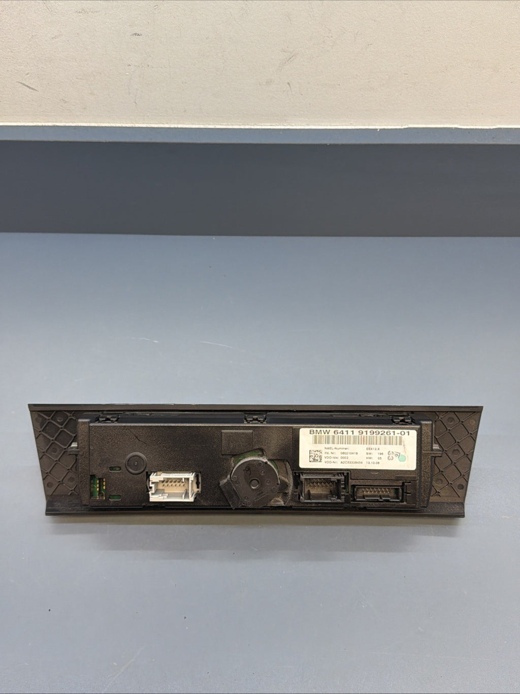 BMW 06-10 E90 E92 AC HEATER CLIMATE CONTROL W HILL DECENT OEM 9199261