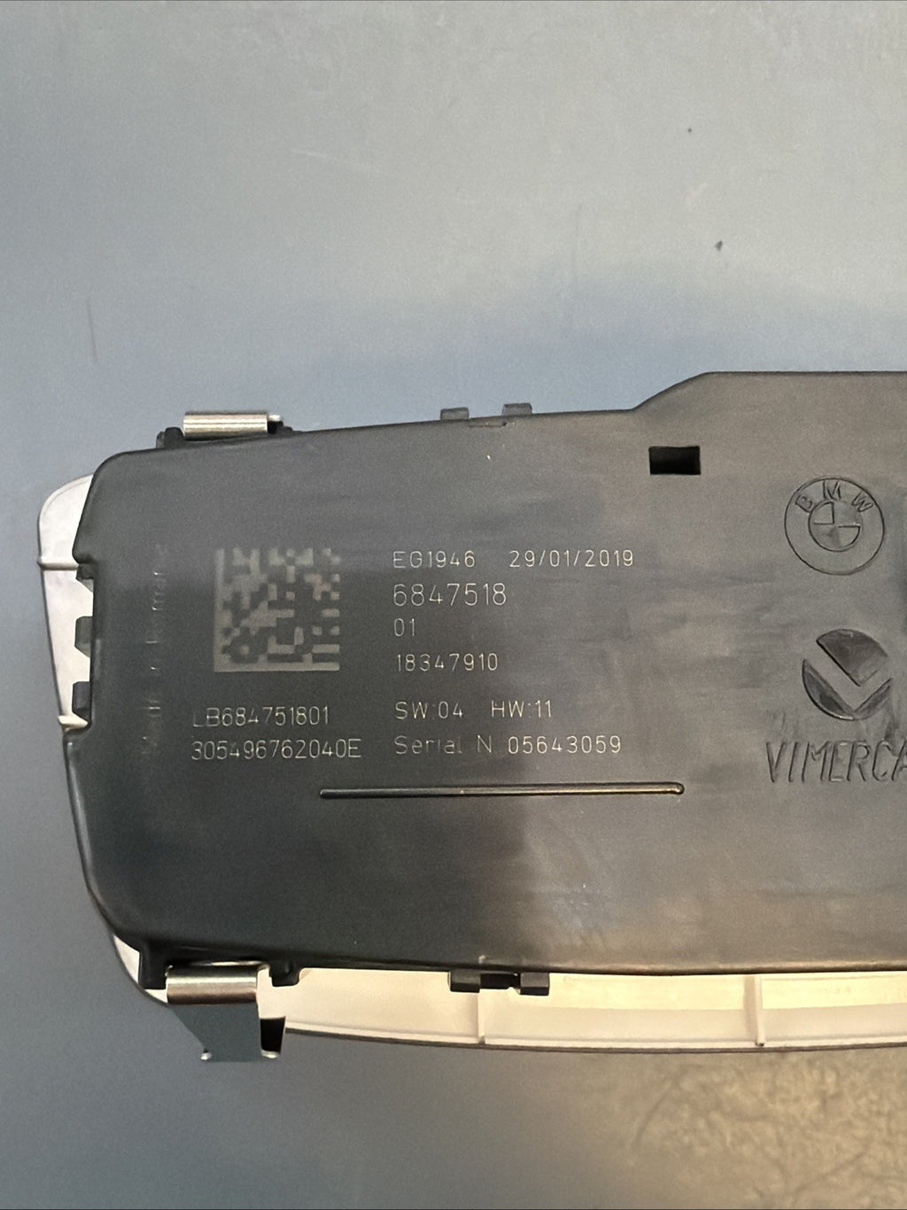 2018-2022 BMW X2 F39 OEM Left Front Dash Headlight Control Switch Panel 6847518