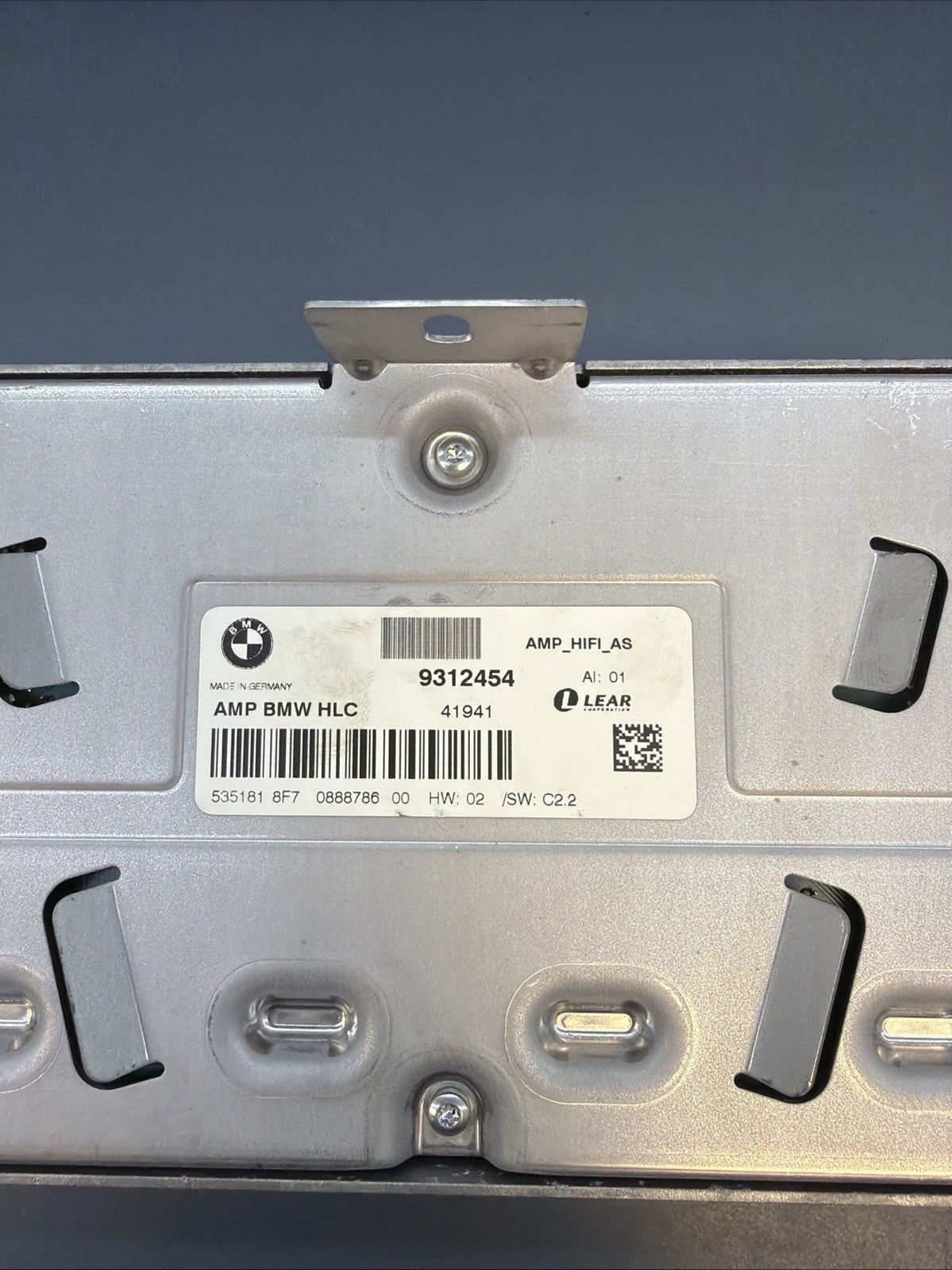 2012 - 2018 BMW F30 F80 Sedan AUDIO RADIO SOUND HiFi AMPLIFIER OEM