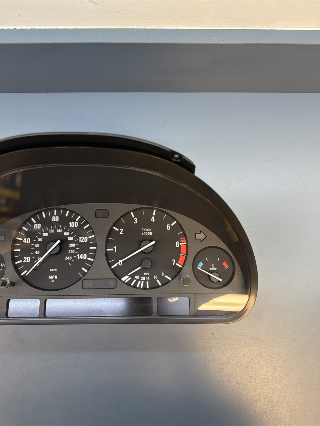 BMW E38 750iL 740iL Speedometer Instrument Cluster 9155796 159K OEM