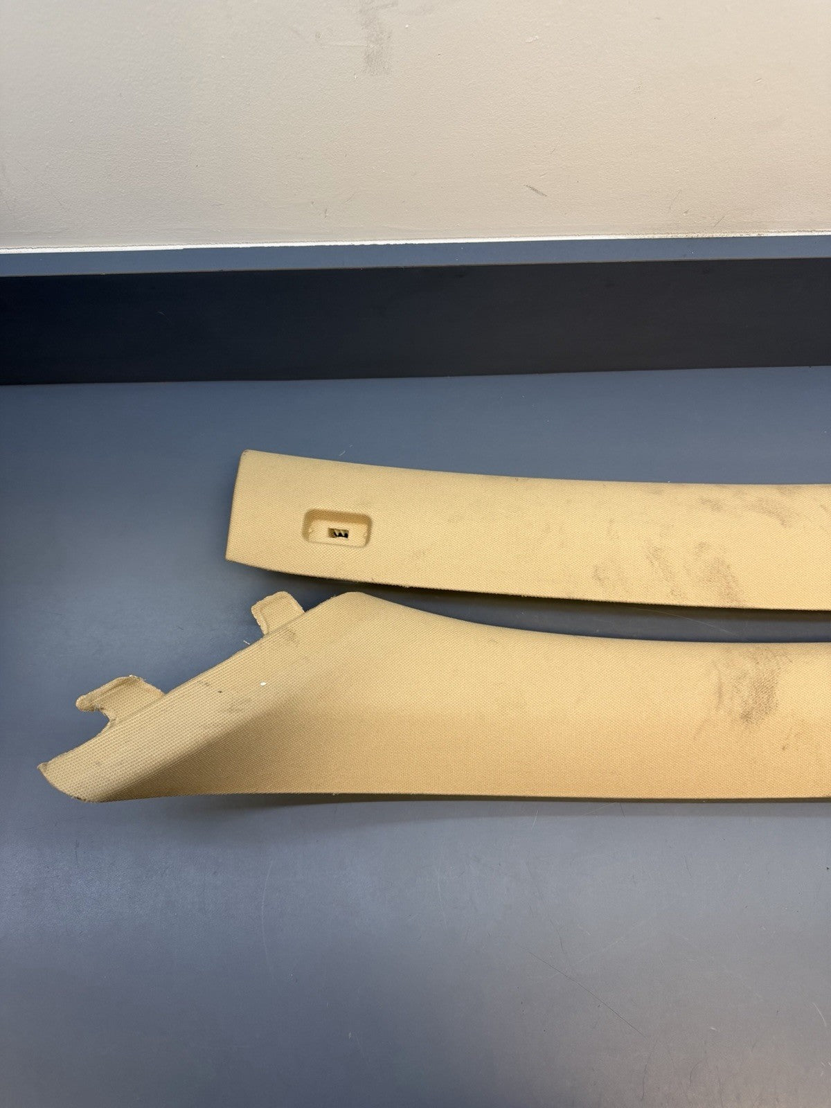BMW E90 335xi Series 4dr Front Left & Right A Pillar Cloth Trim 7058332 7058331
