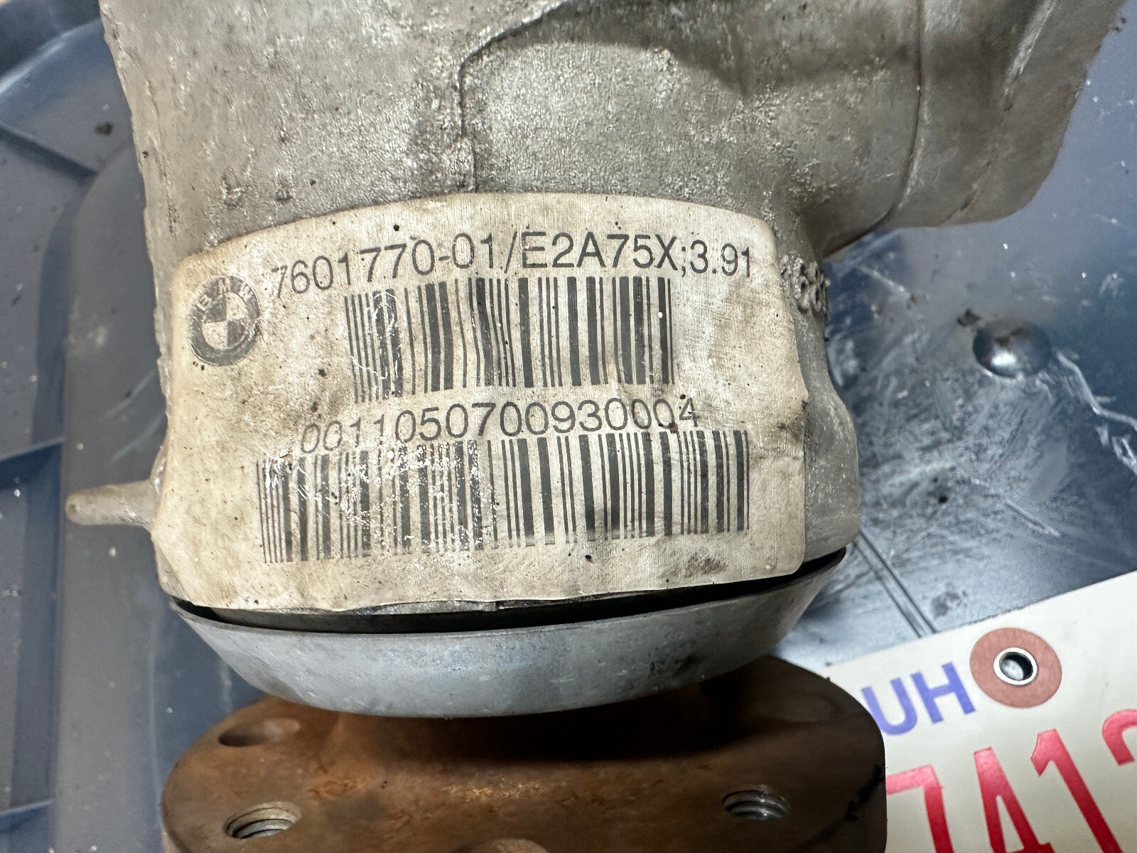 BMW 325 328xi 525xi 528xi 25iX 28iX FRONT DIFFERENTIAL FINAL 3.91 DRIVE 7601770