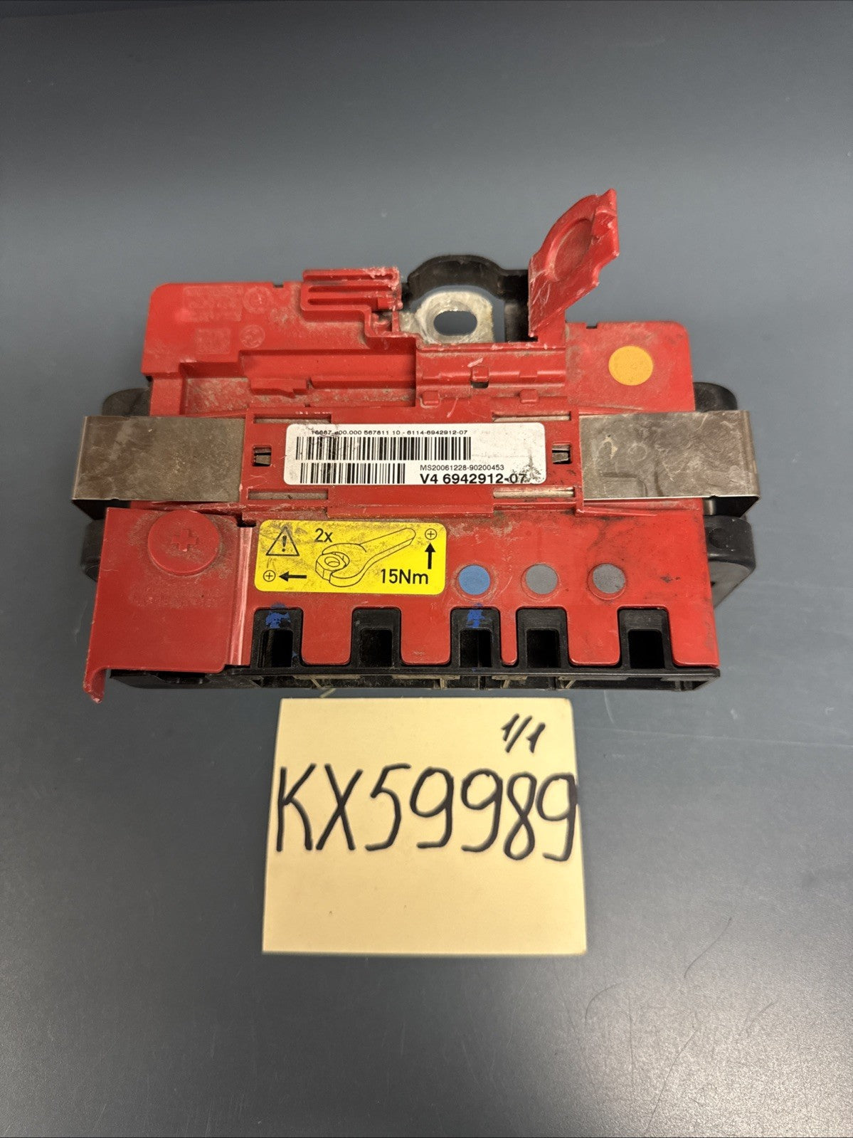 BMW 1 3 SERIES X1 328i 335i 128i 135i Battery Power Distribution Box 6942912