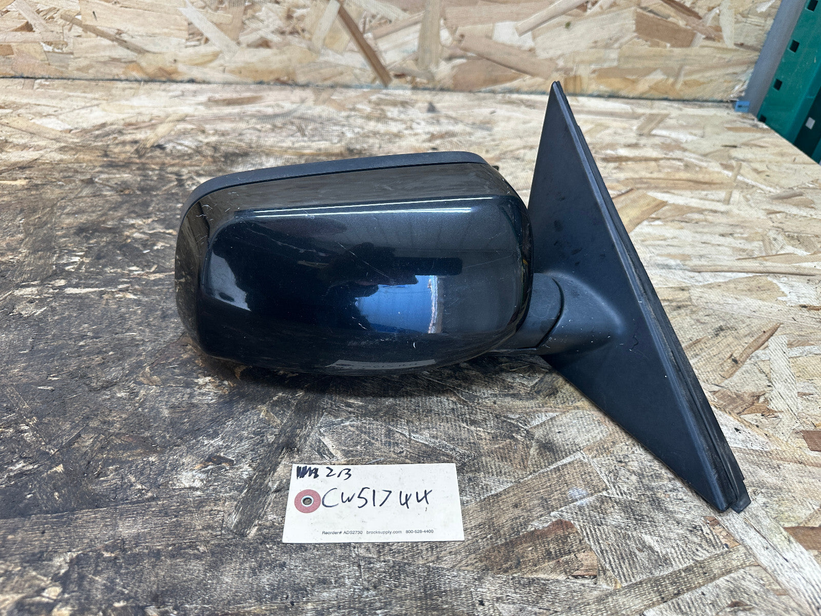 BMW 2006-2010 E60/E61 LCI RIGHT PASSANGER SIDE MIRROR BLACK OEM 7043437/7038344