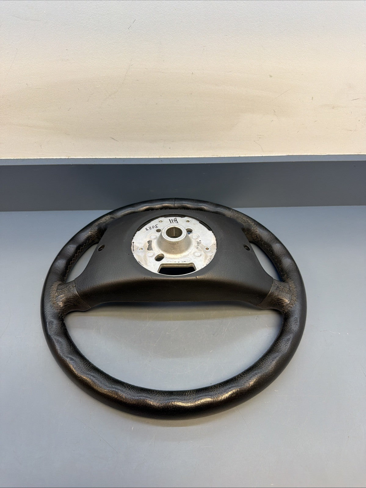 99-06 BMW OEM 330XI STEERING WHEEL W/O CONTROL SWITCHES LEATHER BLACK 6753947
