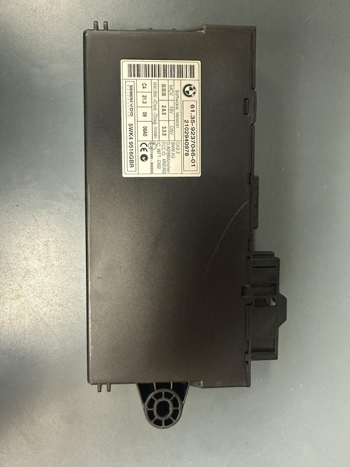 BMW 328I 128I E90 E92 E93 E82 N52 ENGINE ECU SET DME MSV80 CAS3 KEY SET 7614359