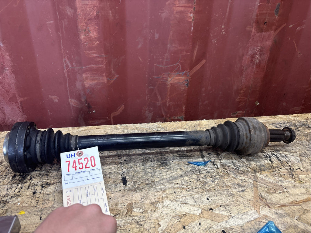 BMW OEM CV AXLE REAR LEFT  5 SERIES E60 USED N54 ENGINE 2003-2010 3320 7572429