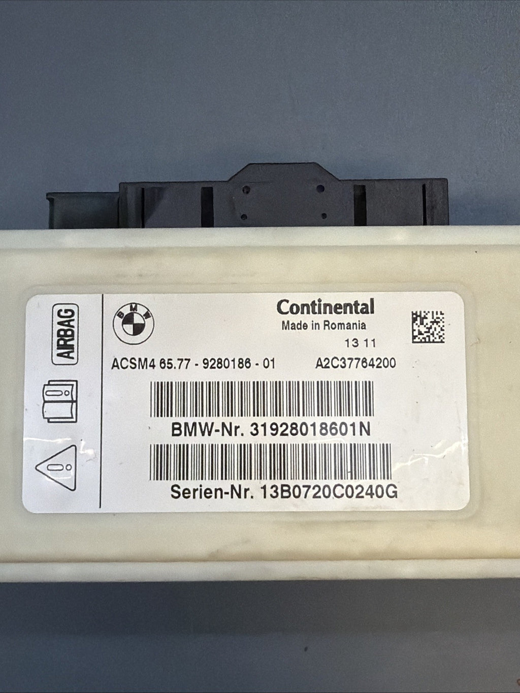 BMW 2 3 4 5 6 7 X3 X4 X5 X6 series ECU Computer Control Module 9280186 USED OEM