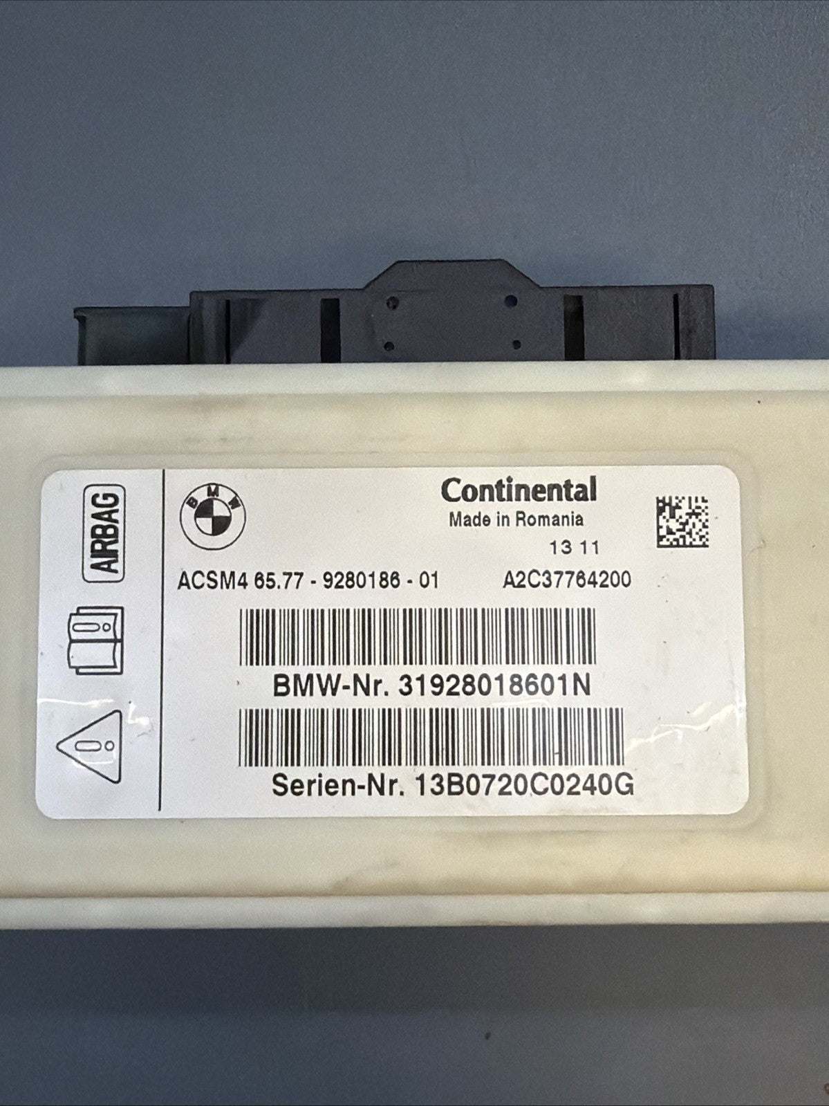 BMW 2 3 4 5 6 7 X3 X4 X5 X6 series ECU Computer Control Module 9280186 USED OEM